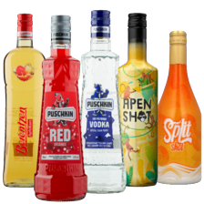 Berentzen, Apenshot, Splitshot, Zalodkowa of Pushkin